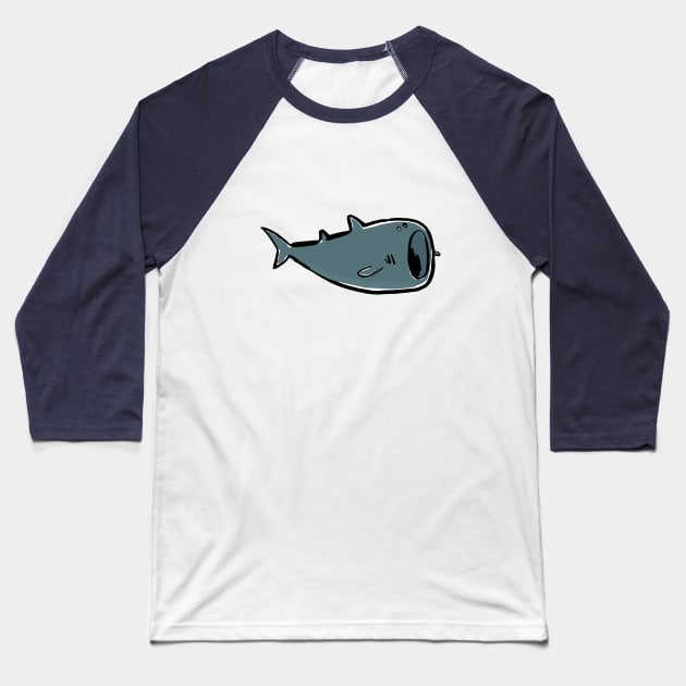 whale shark Baseball T-Shirt by greendeer